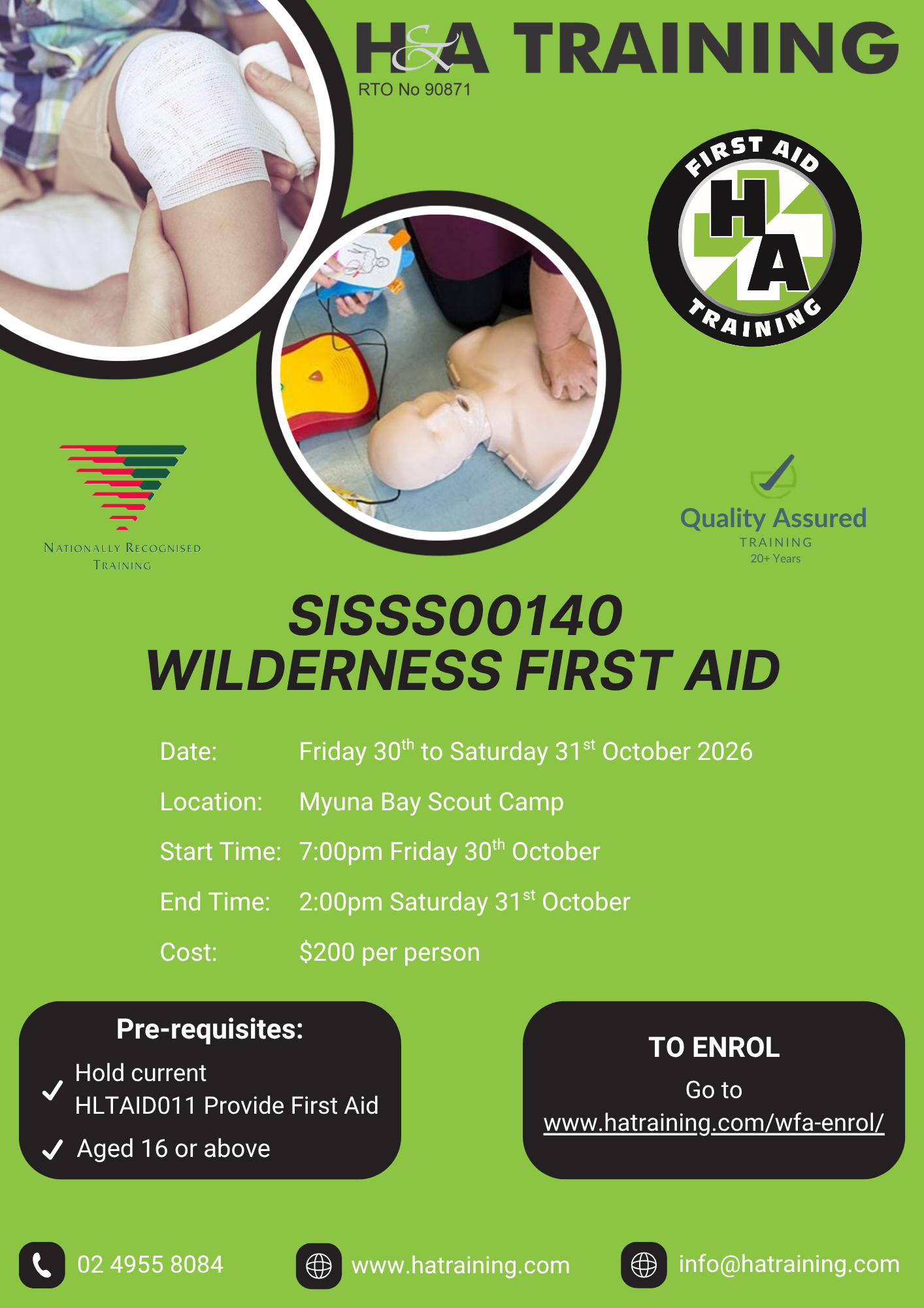 WFA Enrolment -